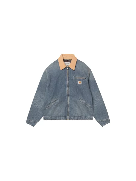 Carhartt WIP OG Detroit Jacket Blue Dusty H Brown Mężczyźni Kurtki Carhartt WIP Size: S niebieski
