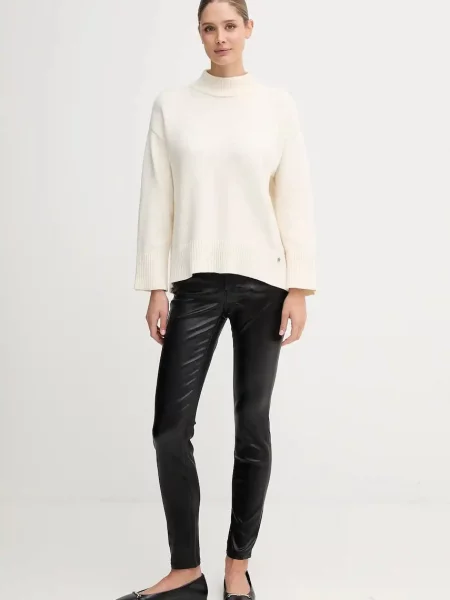 Dkny sweter lekki beżowy