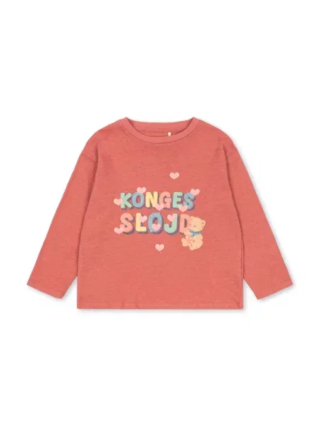 Konges Sløjd лонгслів дитячий з додаванням льону ERA LS TEE OCS