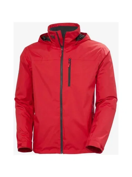 Kurtka z kapturem Helly Hansen Crew Midlayer 2 S czerwona