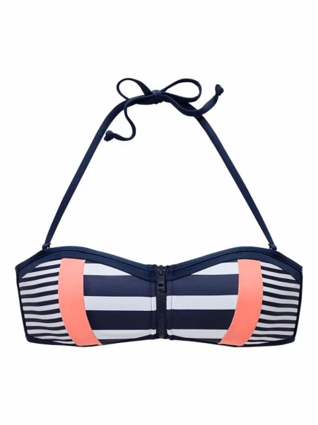 KangaROOS Bikini zgornji del mornarska / marelica bela