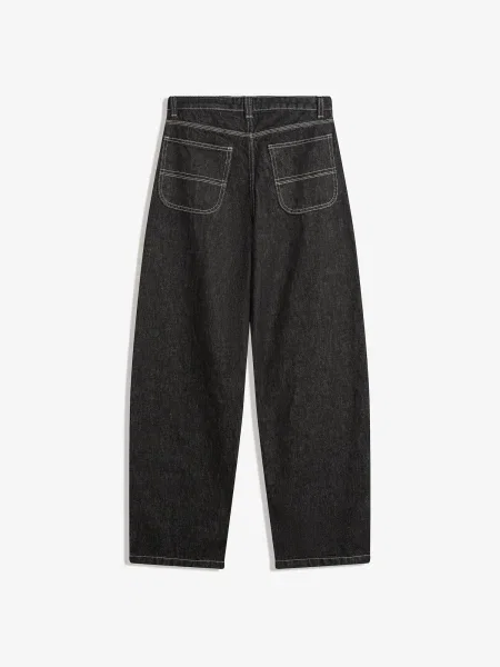 Bershka Jeans metalic gri