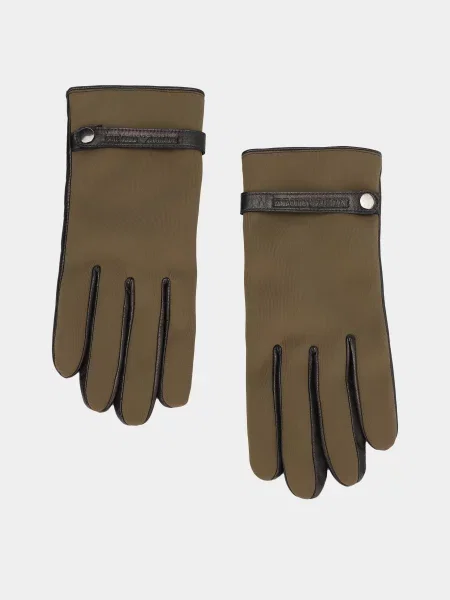 Emporio Armani Рукавиці зелений