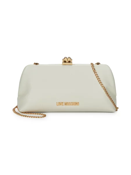 Pisemska torbica Love Moschino bež