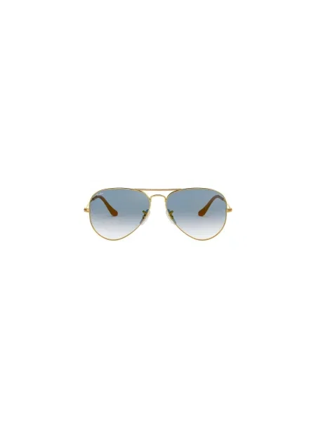 Okulary przeciwsłoneczne Ray-Ban Aviator Classic arista gold/light blue żółte