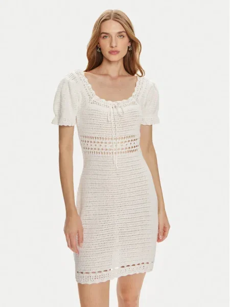 Gina Tricot Rochie de vară alb