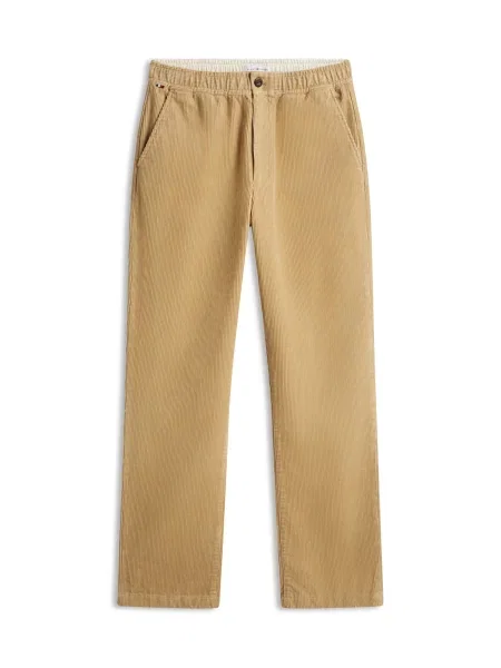 TOMMY HILFIGER Pantaloni eleganți DOVER cămilă maro