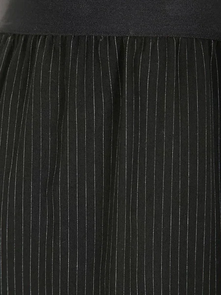 Pantaloni Maria Calderara cu dungi negru