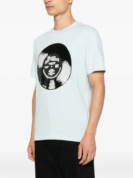 Scurt tricou Kenzo cu imagine albastru