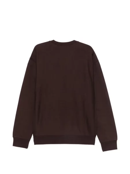 Hanorac Carhartt Wip cu broderie maro