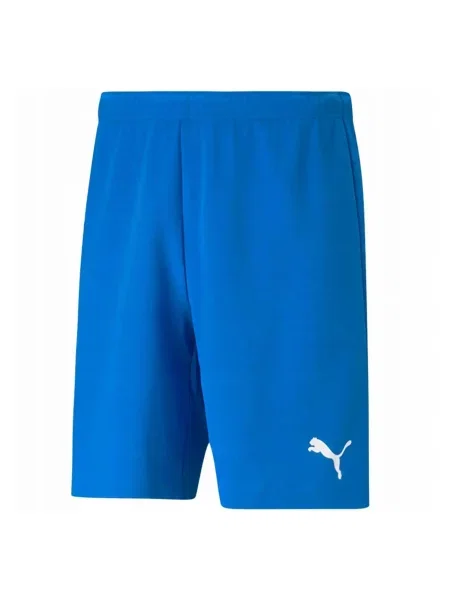 Spodenki Puma teamRISE niebieskie białe