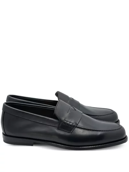 Pantofi loafer Doucal's din piele albastru