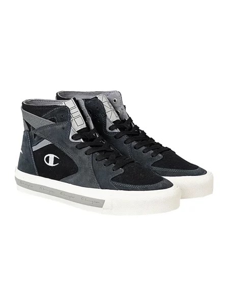 Sneakersy Champion zamszowe czarne