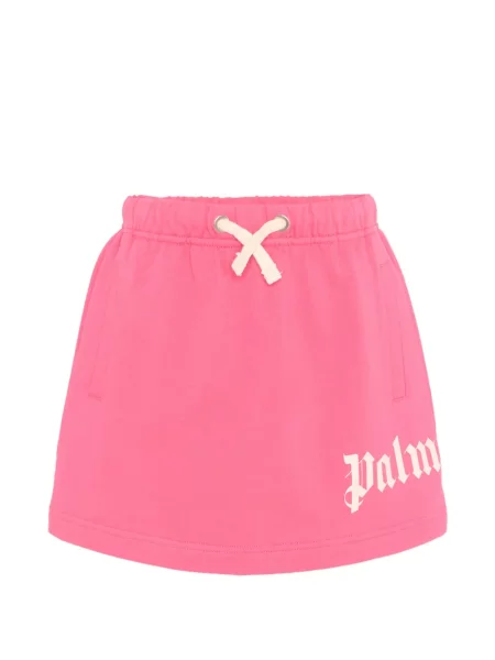 Spódnica dziecięca Palm Angels różowa