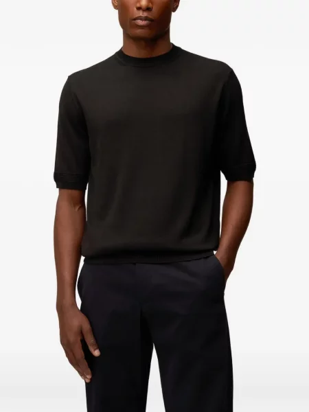 Tricou Retori cu decolteu rotund negru