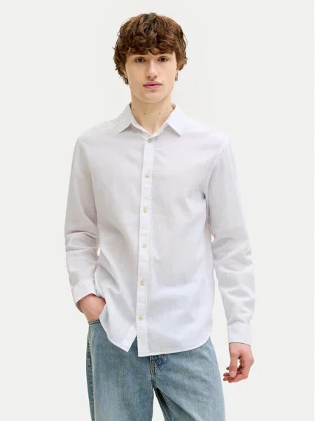 JACK & JONES Marškiniai JJESUMMER' balta