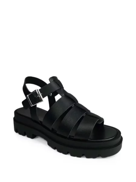 Sandale Altercore cu cataramă negru