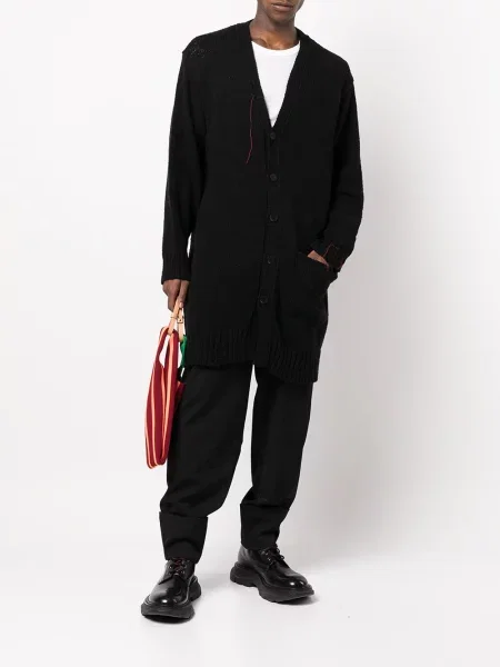 Kalhoty Yohji Yamamoto černé