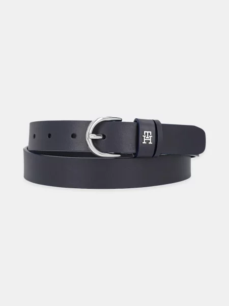 Кожен Tommy Hilfiger черно