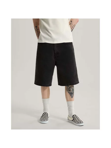 Pantaloni Vans în carouri negru