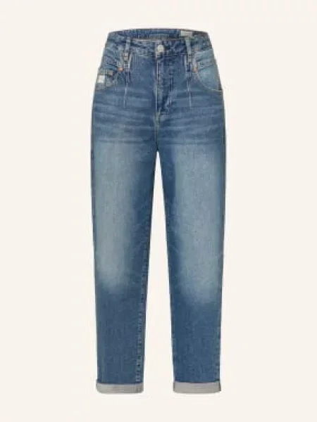 Herrlicher Dżinsy Typu Boyfriend Brooke blau