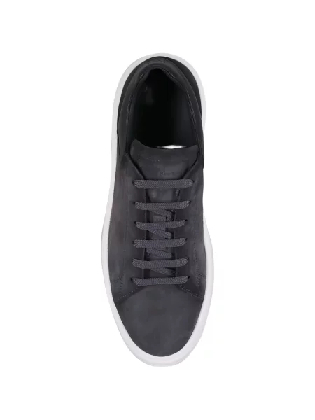 Sneakerși To Boot New York din piele de căprioară gri
