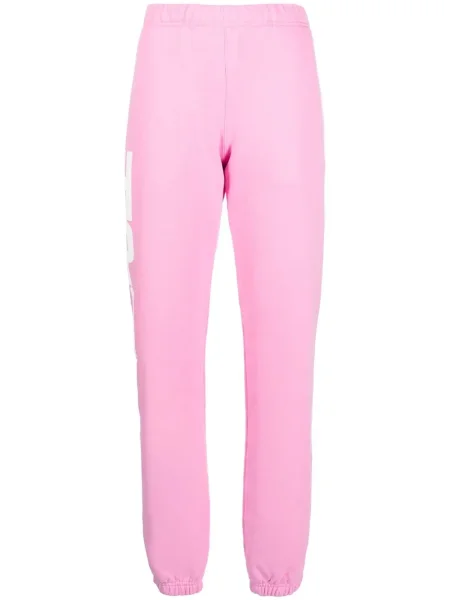 Spodnie Heron Preston z nadrukiem różowe