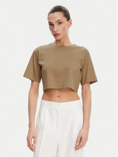 Max Mara Leisure Póló barna
