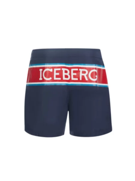 Spodnie Iceberg niebieskie