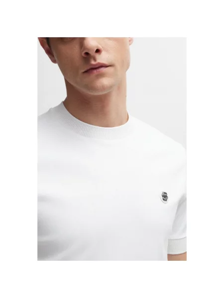 Boss T-Shirt Taut weiss biała