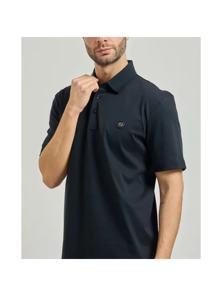 BOSS Polo Parris 01 Granatowy niebieska