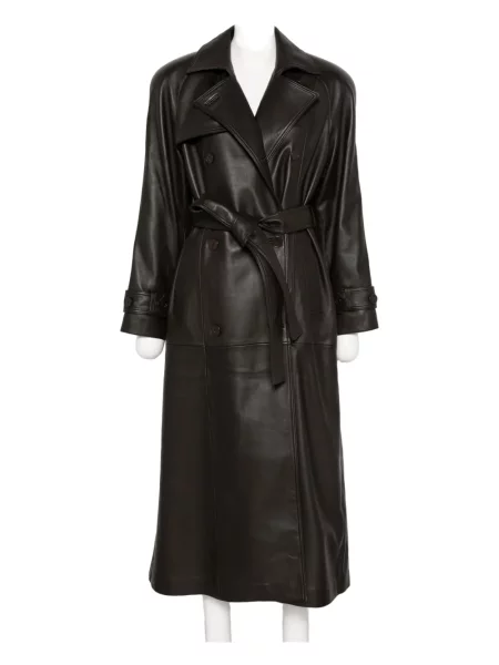 Trenci Ducie din piele maro