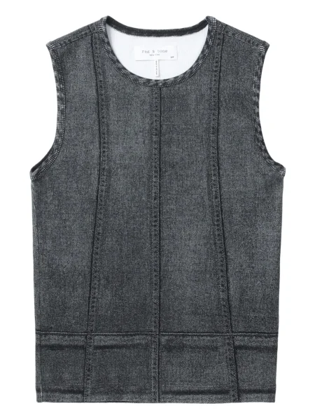 Top Rag & Bone cu imagine negru