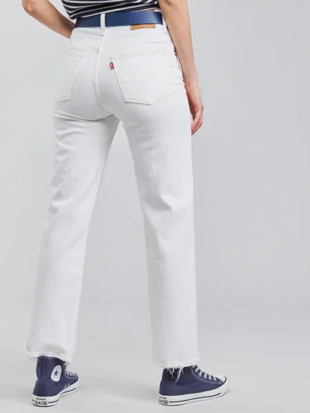 Cropp blugi drepți Levi's® alb