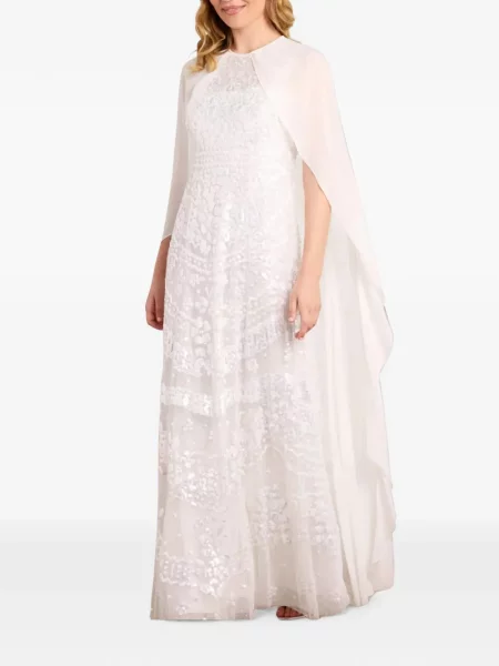 Rochie Needle & Thread cu paiete alb
