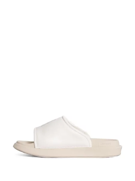 Papuci Y-3 cu imagine alb