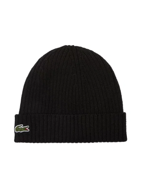 Czapka Lacoste chunky czarna