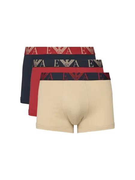 Emporio Armani Boksarice / mornarska / rdeča bež