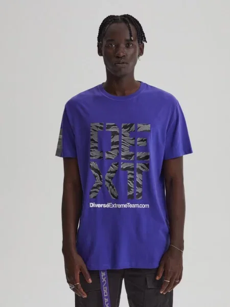 Футболка Diverse фиолетовая