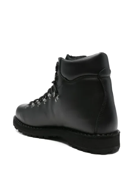 Botine Diemme cu șireturi din piele negru