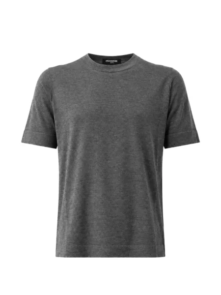 Tricou Franzese Collection gri
