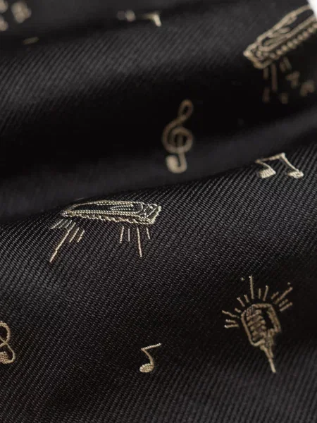 Cravată Ralph Lauren Rrl de mătase negru