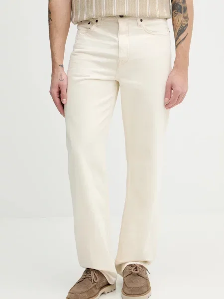 Kavbojke Tommy Hilfiger bež