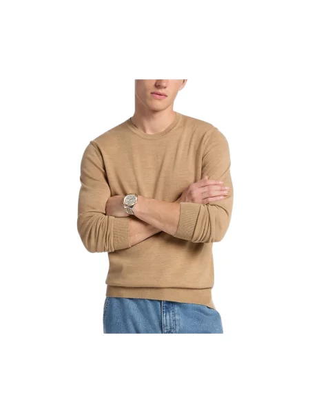Sweter Michael Kors wełniany beżowy