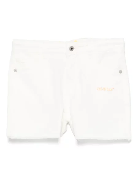 Szorty dziecięce Off-white białe