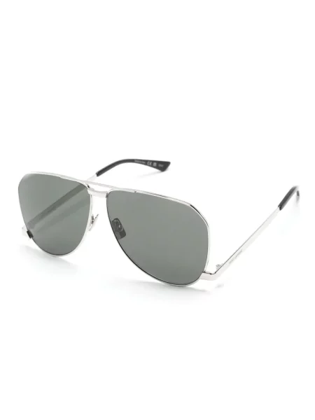 Saulės akiniai Saint Laurent Eyewear sidabrinė