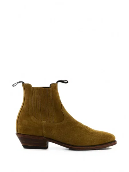 Botine chelsea Paul Warmer maro