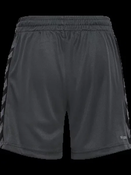 Hummel hmlAUTHENTIC PL SHORTS KIDS Spodenki z – ASPHALT szare