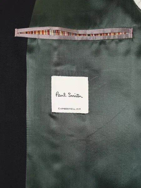 Costum Paul Smith de lână albastru