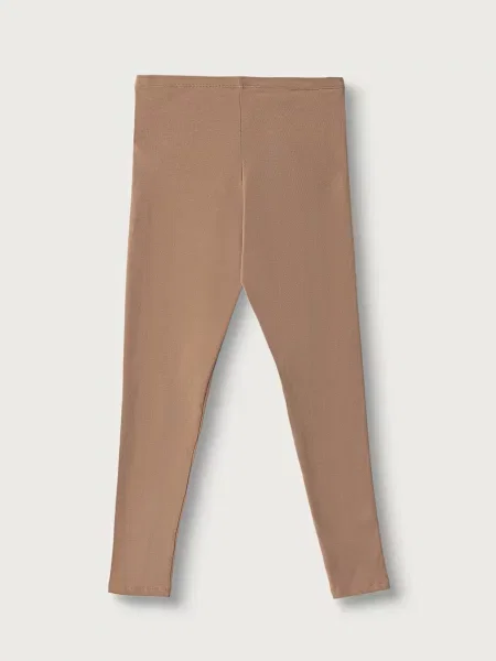 United Colors of Benetton legíny detské s elastanom hnedá